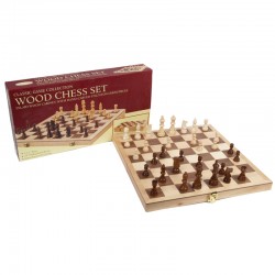 TM-3 Deluxe Wood Chess Set