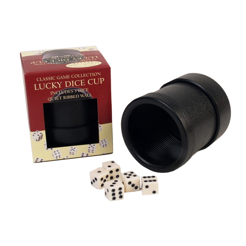 Luckicup Brown Heavy Duty Dice Cup Lucky Cups 